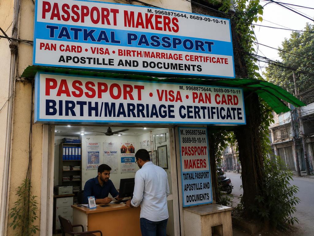 passport agent in Gurgaon